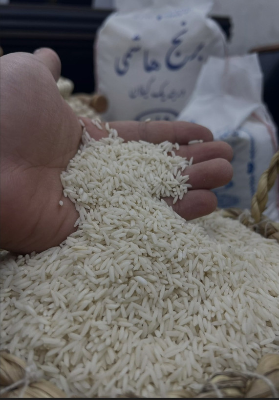 برنج هاشمی اعلا و درجه یک گیلان یک کیلویی