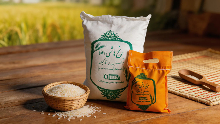 برنج هاشمی اعلا و درجه یک گیلان یک کیلویی
