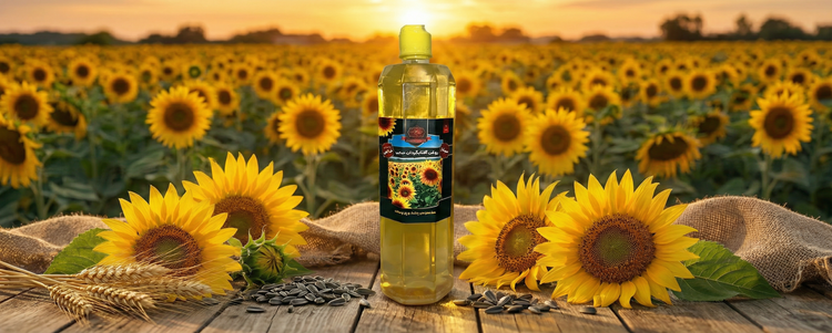 روغن آفتابگردان سنتی هورا یک لیتری