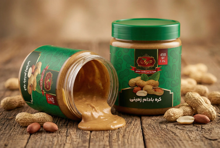 کره بادامزمینی هورا 350 گرمی