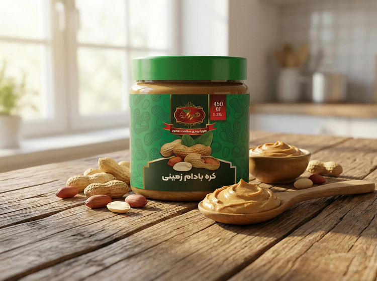 کره بادامزمینی هورا 350 گرمی