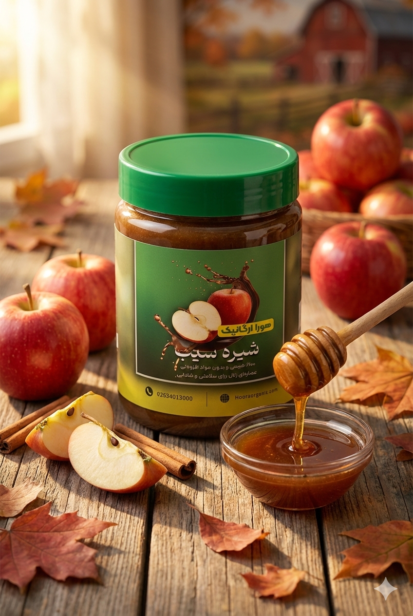 شیره سیب هورا  500 گرمی